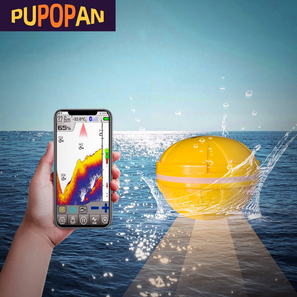 Fish Finder Cable - PUPOPAN 100 M Yepyeni Akıllı Telefon