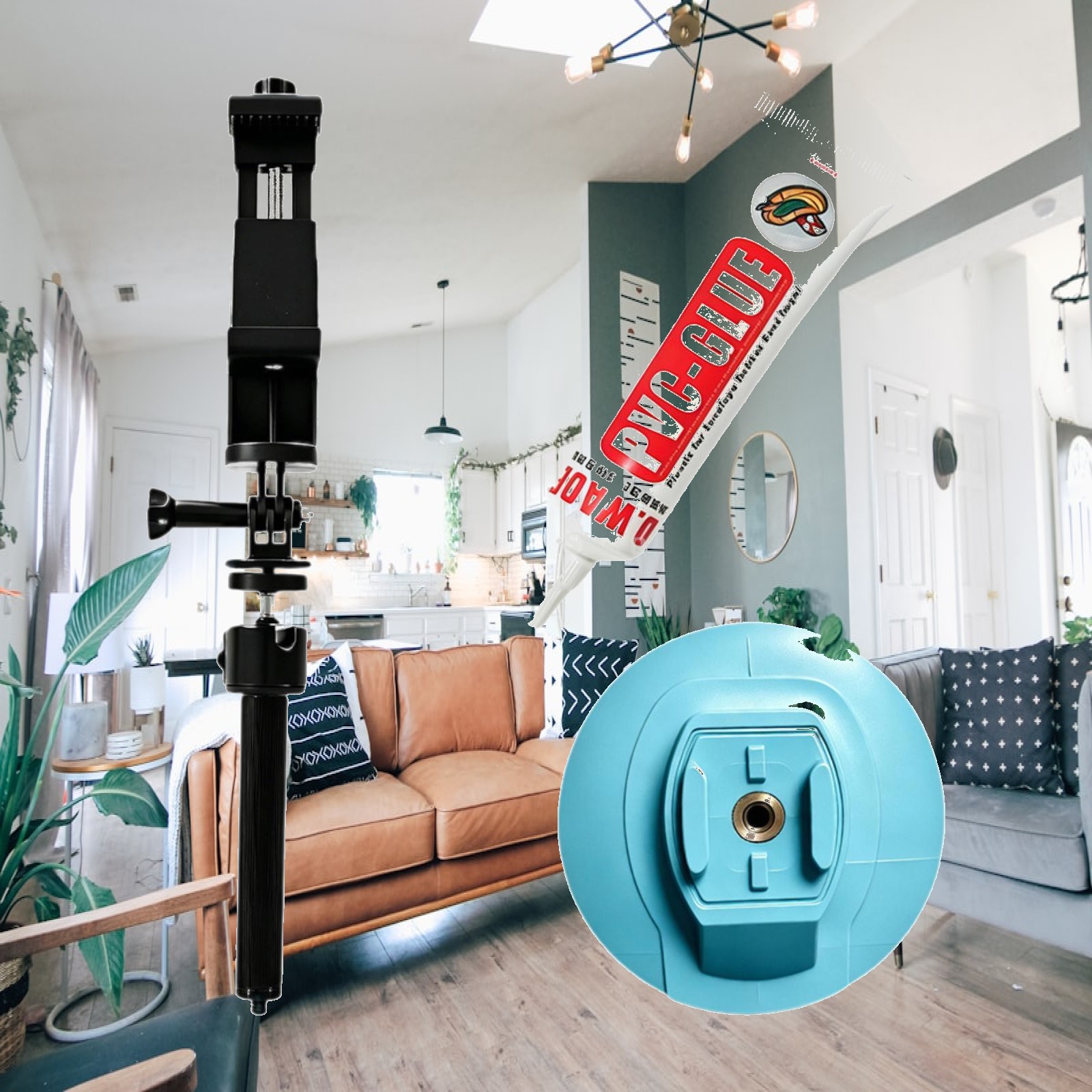 Fishing Camera - Kayak Telefon Tutucu Spor Kamera Tutucu