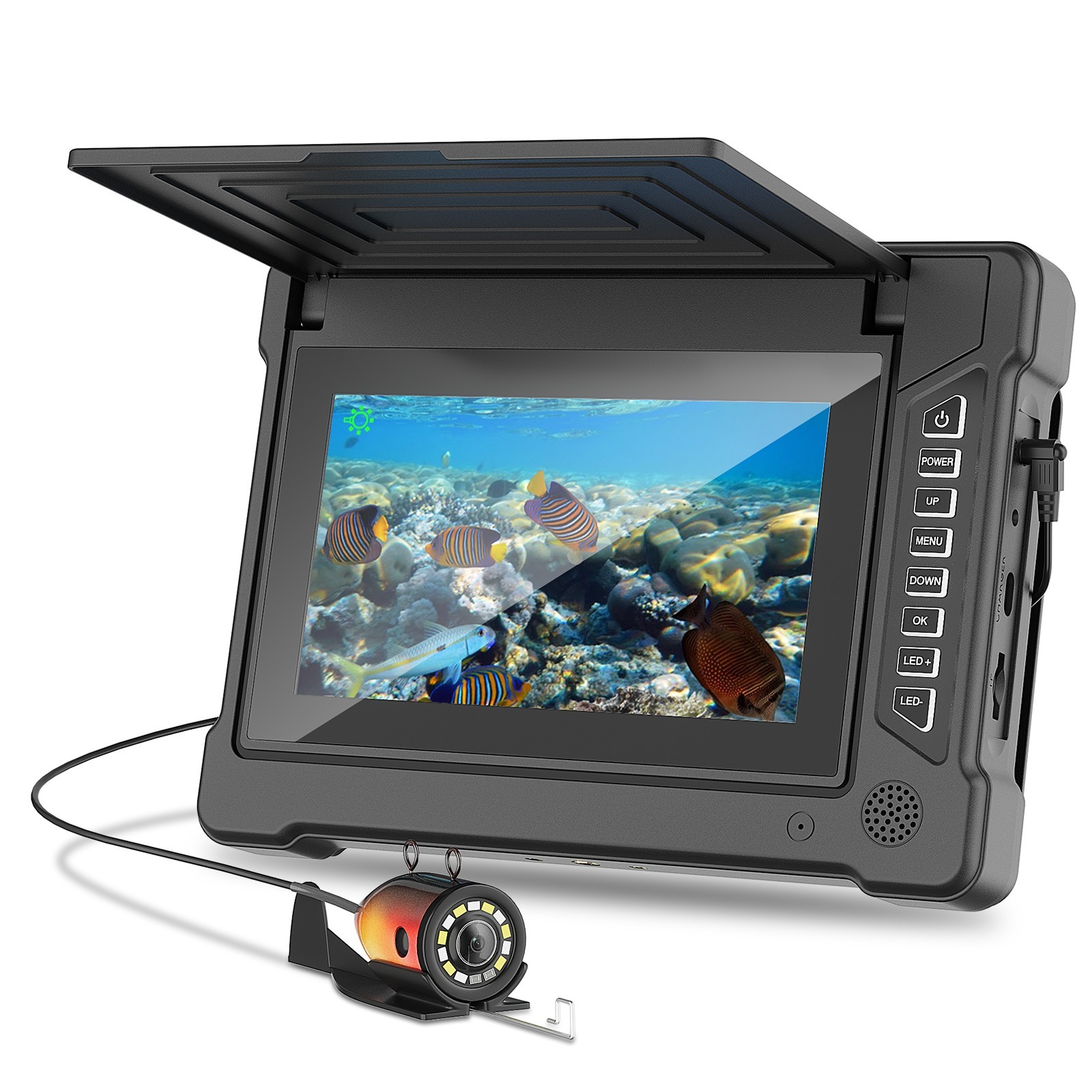 7 İnç 15M 1200TVL Sualtı Balık - Fish Finder Cable incelemesi ve fiyatı